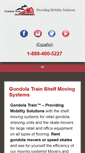 Mobile Screenshot of gondolatrain.com